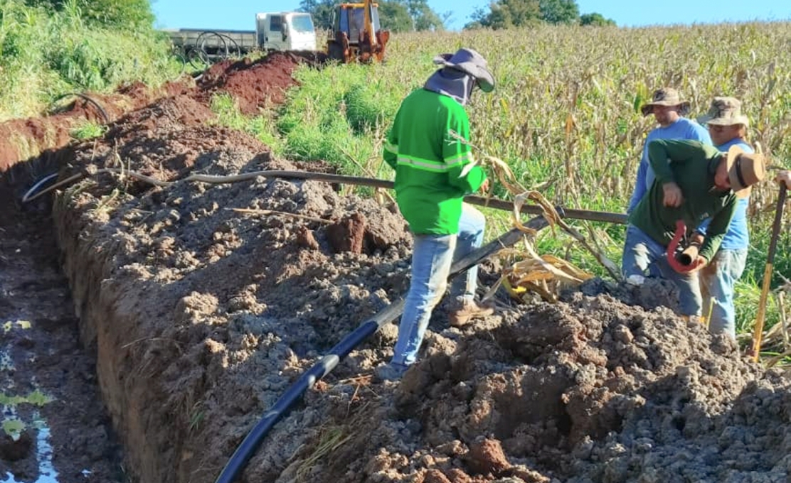 MELHORIAS NA REDE DE ABASTECIMENTO DE ÁGUA EM ENTRE RIOS DO OESTE