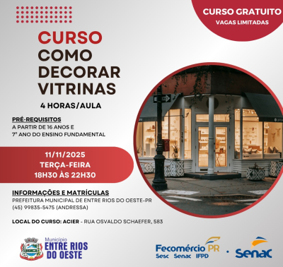 Curso Gratuito Disponível 