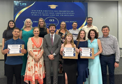 Formatura do Projeto “Preparação dos Adolescentes para o Mercado de Trabalho”