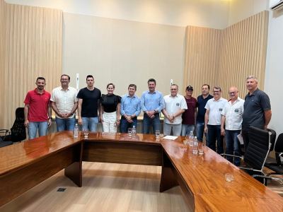 Deputado Federal Sérgio Souza visita Entre Rios do Oeste e anuncia recursos para o município