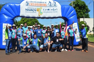Etapa de Cicloturismo é coroada com êxito em Entre Rios do Oeste