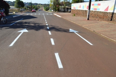 ENTRE RIOS DO OESTE PASSA TER DUAS VIAS DE MÃO ÚNICA A PARTIR DE HOJE