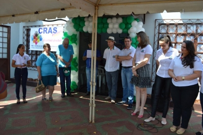 CRAS DE ENTRE RIOS DO OESTE COMEMORA 10 ANOS EM NOVO ENDEREÇO