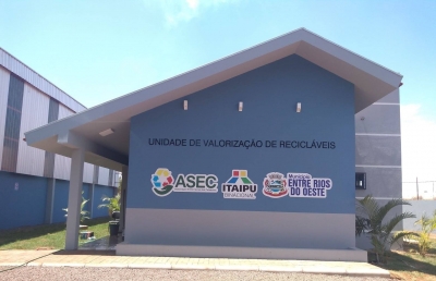 Entre Rios do Oeste inaugura Unidade de Valorização de Materiais Recicláveis