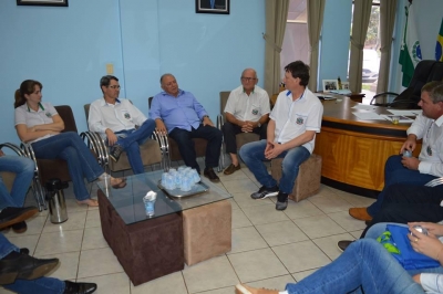 DEPUTADO SCHIAVINATO VISITA ENTRE RIOS DO OESTE