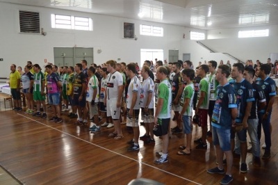 ABERTURA DO CAMPEONATO MUNICIPAL DE FUTSAL É REALIZADA EM ENTRE RIOS DO OESTE