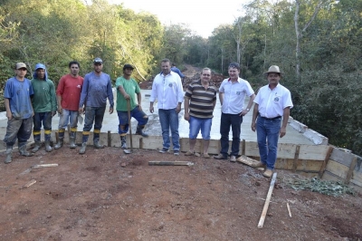 Concluída a última fase da construção da ponte Linha Felicidade