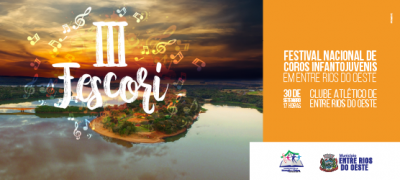 III FESCORI SERÁ REALIZADO NO DOMINGO