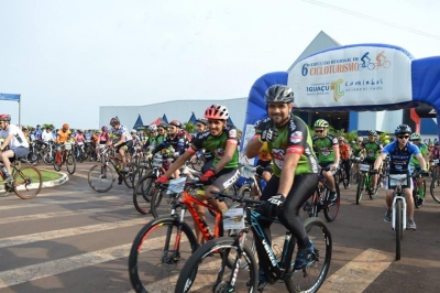 MAIS DE 500 CICLISTAS PARTICIPAM DA ETAPA DO CICLOTURISMO EM ENTRE RIOS DO OESTE