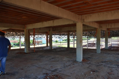 Segue em andamento obras do Novo Parque de Máquinas em Entre Rios do Oeste