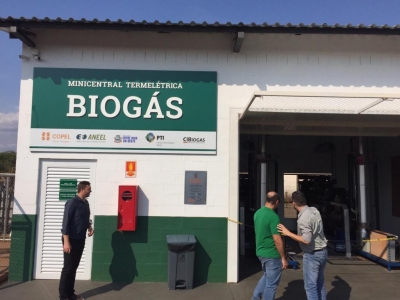 Minicentral Termelétrica a Biogás recebe representante da Companhia ENGIE Brasil