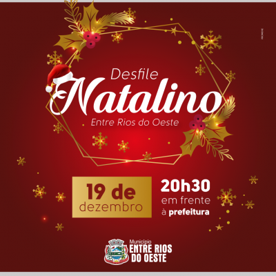  Desfile Natalino promete encantar comunidade