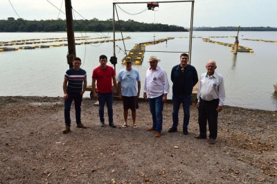 PREFEITO E VEREADORES DE SANTA CATARINA VISITAM ENTRE RIOS DO OESTE