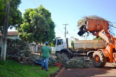 Recolha de galhos e entulhos inicia no município