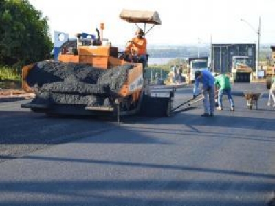 Recape asfáltico inicia em Entre Rios do Oeste