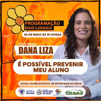 Programação do Maio Laranja reforça ações de conscientização e prevenção ao abuso sexual infantil