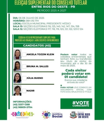 Candidatas a Suplente do Conselho Tutelar Estão Aptas ao Pleito
