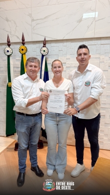 NOVA SECRETÁRIA DE INDÚSTRIA E COMÉRCIO EM ENTRE RIOS DO OESTE