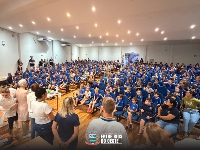 AÇÃO SOLIDÁRIA DO LIONS CLUBE ENTRE RIOS E COLGATE EM PROL DA SAÚDE BUCAL