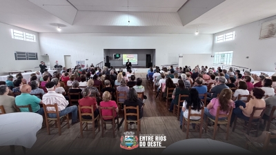 EVENTO EM HOMENAGEM À PESSOA IDOSA REÚNE MAIS DE 180 PARTICIPANTES EM ENTRE RIOS DO OESTE