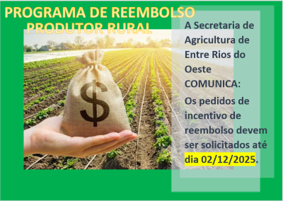 Pedidos de Incentivo de Reembolso