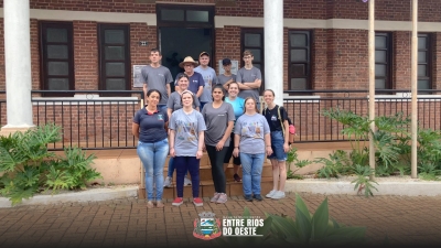 VISITA AOS PONTOS TURÍSTICOS DO MUNICÍPIO DE GUAÍRA