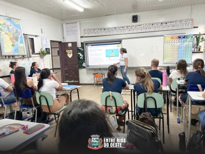 ENTRE RIOS DO OESTE INICIA SEGUNDA EDIÇÃO DO PROLEEI VOLTADO À FORMAÇÃO DE PROFESSORES DA EDUCAÇÃO INFANTIL.