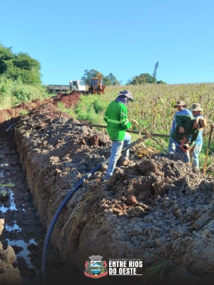 MELHORIAS NA REDE DE ABASTECIMENTO DE ÁGUA EM ENTRE RIOS DO OESTE
